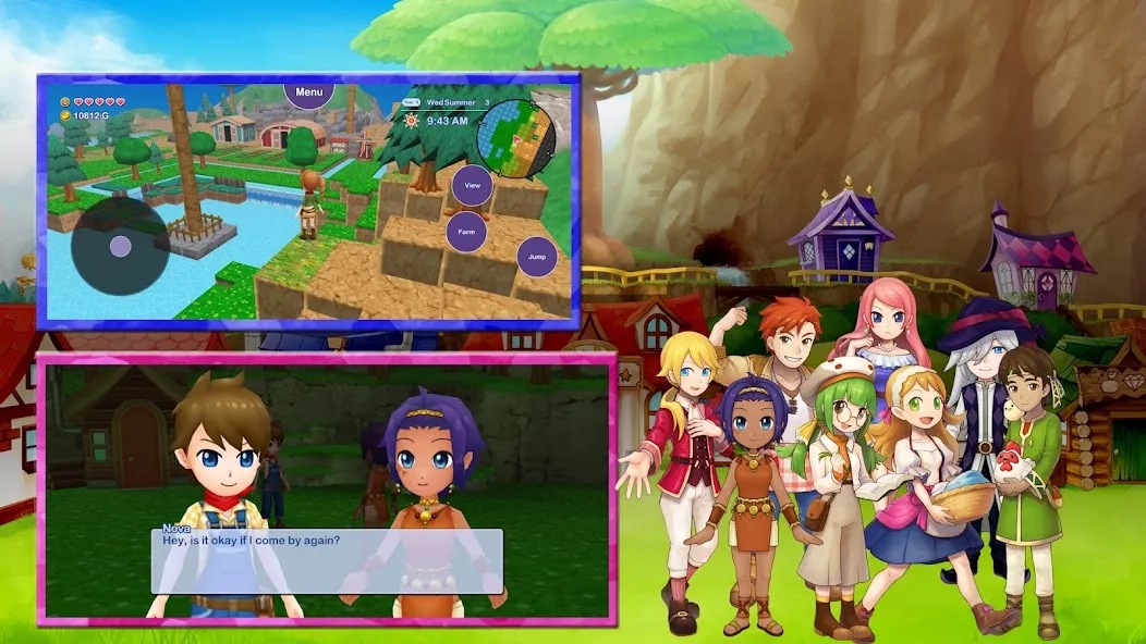 Скриншот Harvest Moon: Skytree Village