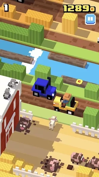Скриншот Crossy Road