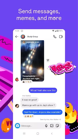 Скриншот Instagram
