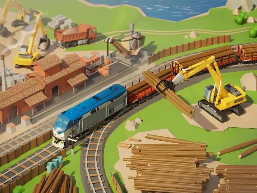 Скриншот Train Station 2: Стратегия-симулятор с поездами