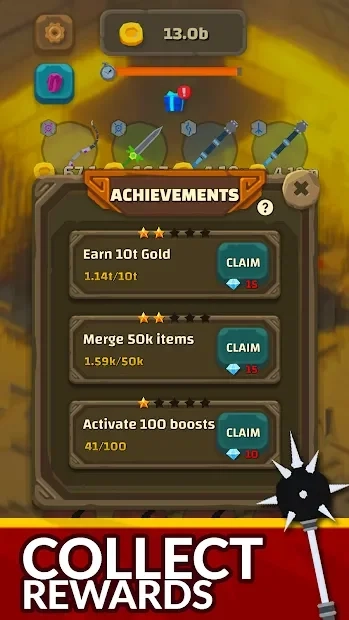 Скриншот Idle Blacksmith - AFK Merge Tycoon