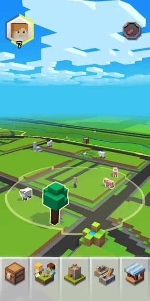 Скриншот Minecraft Earth