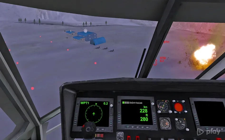 Скриншот Helicopter Sim Pro