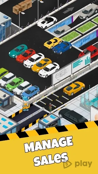 Скриншот Idle Car Factory: Car Builder