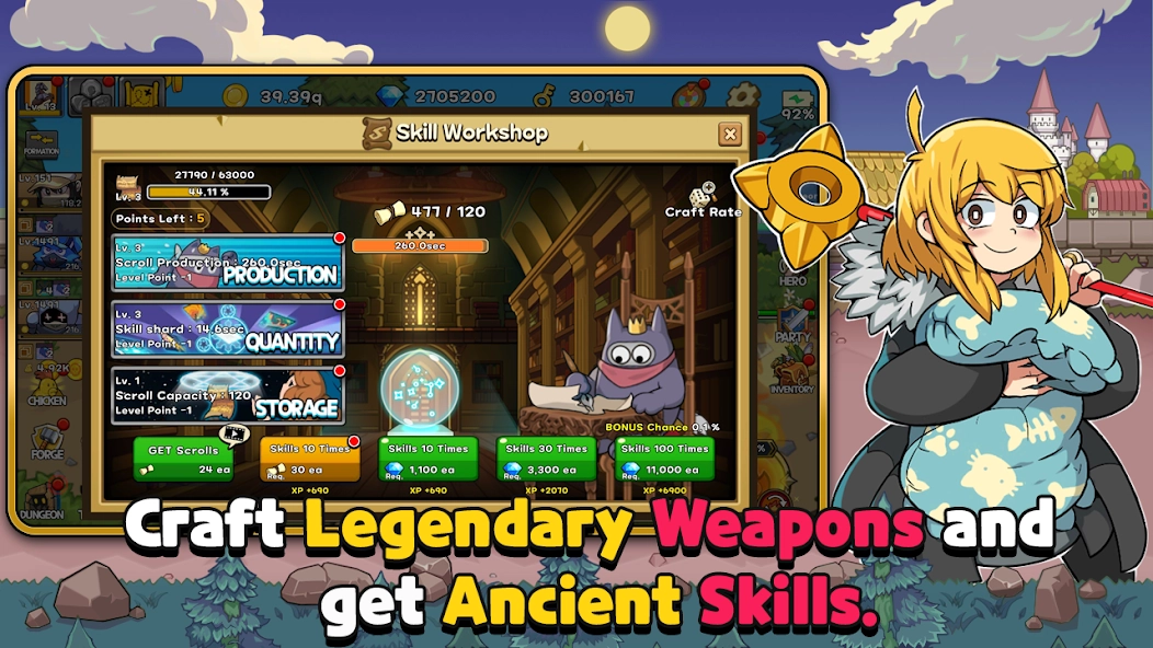 Скриншот Rebirth Tales: Idle RPG