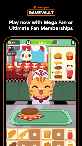 Скриншот Crunchyroll: Kawaii Kitchen