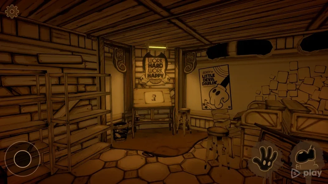 Скриншот Bendy and the Ink Machine