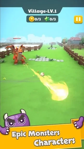 Скриншот Monster Kick - Casual Soccer