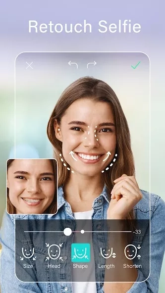 Скриншот YouCam Perfect – Photo Editor