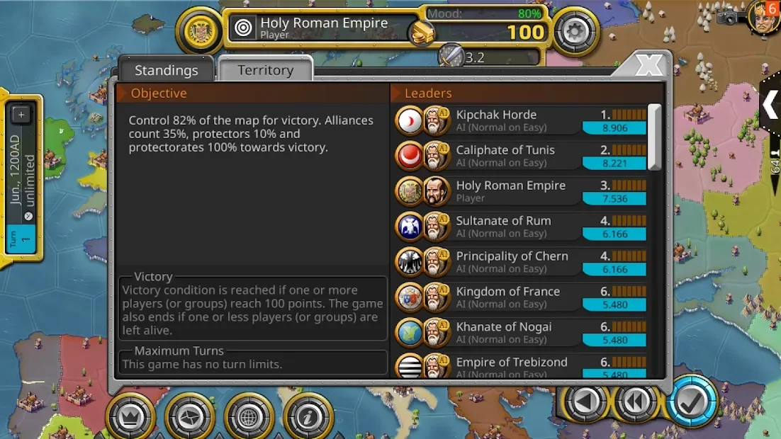 Скриншот Age of Conquest IV