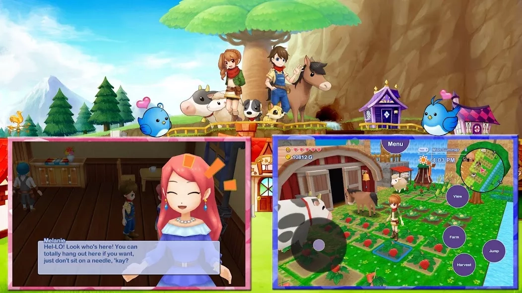 Скриншот Harvest Moon: Skytree Village