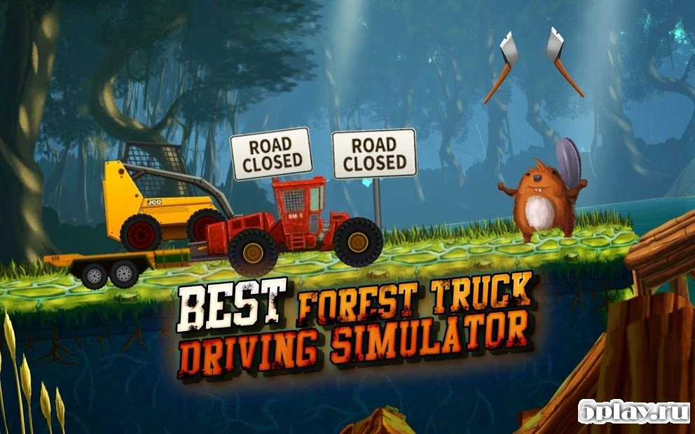 Скриншот Truck Driving Race 4: Forest Offroad Adventure