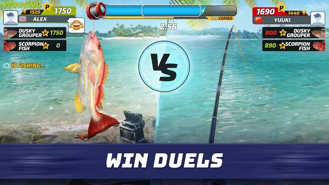 Скриншот Fishing Clash