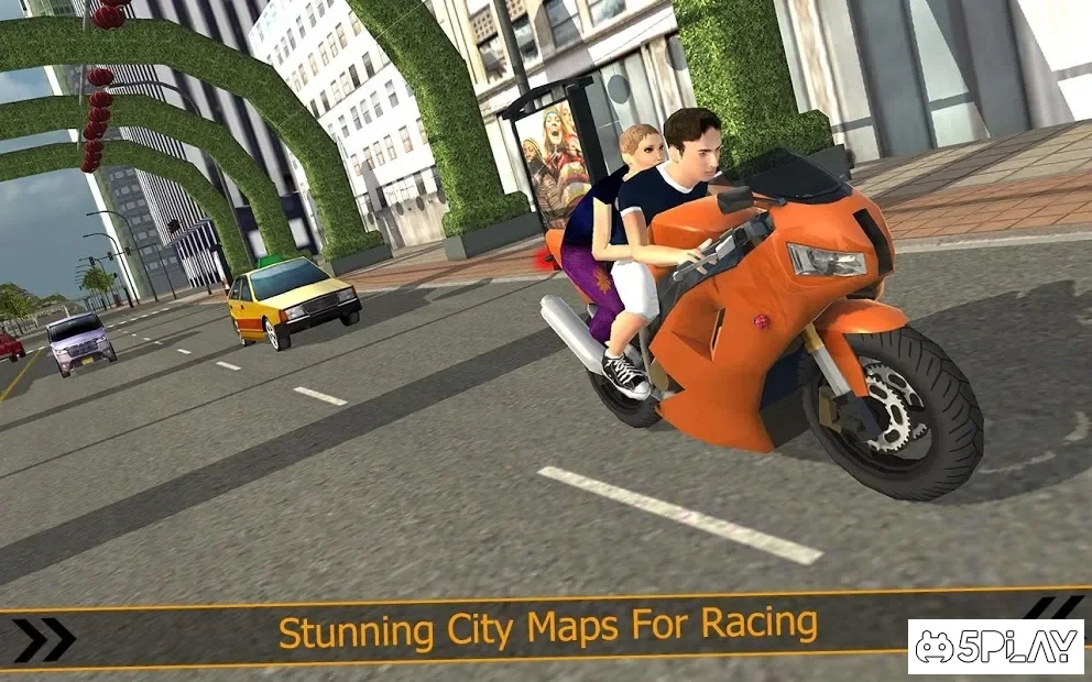 Скриншот Furious City Moto Bike Racer
