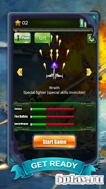 Скриншот Raiden Fighter - Striker 1945 Air Attack Reloaded