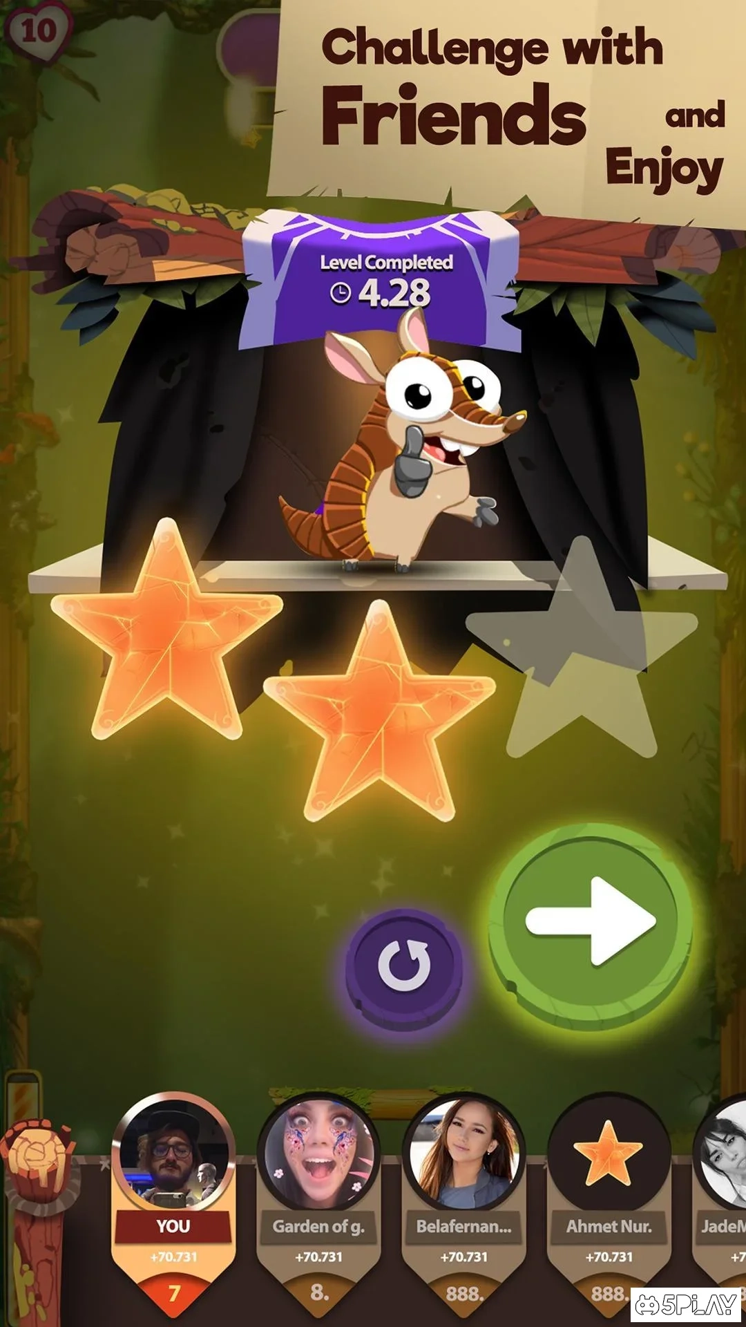 Скриншот Armadillo Adventure - Brick Breaker