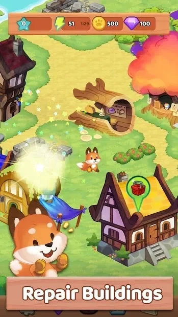Скриншот Critter Coast: Merge Adventure