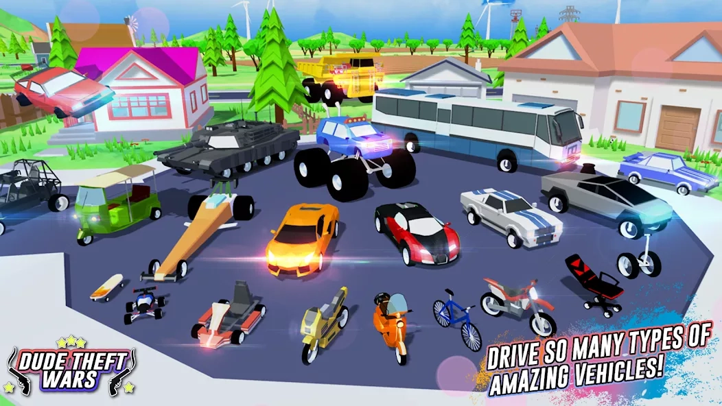 Скриншот Dude Theft Wars