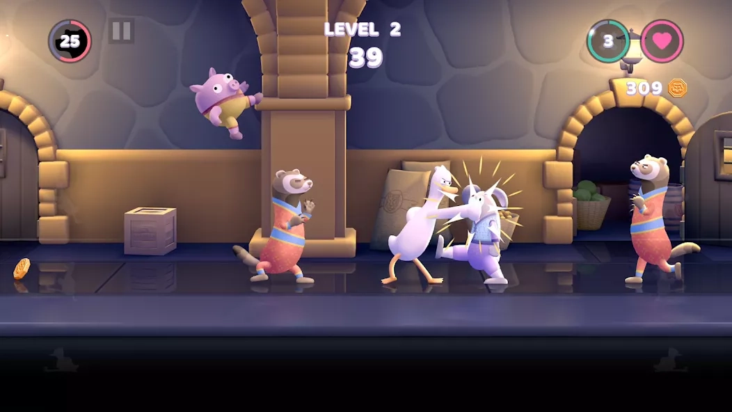 Скриншот Punch Kick Duck