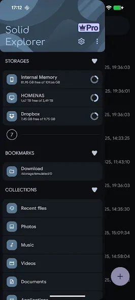 Скриншот Solid Explorer File Manager
