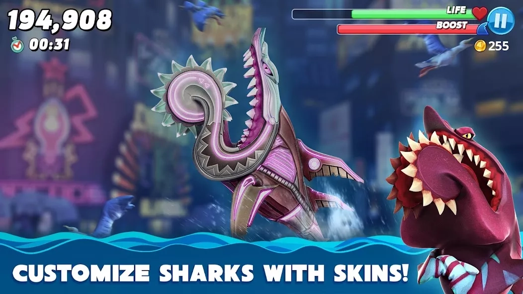 Скриншот Hungry Shark World
