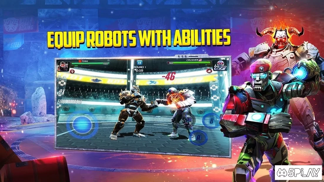 Скриншот World Robot Boxing 2