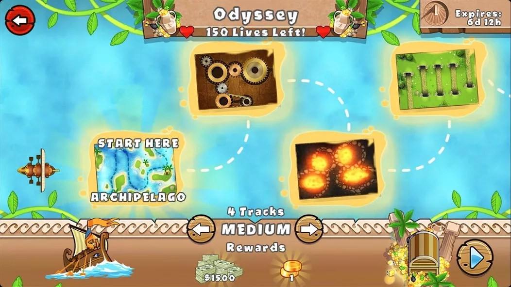 Скриншот Bloons TD 5