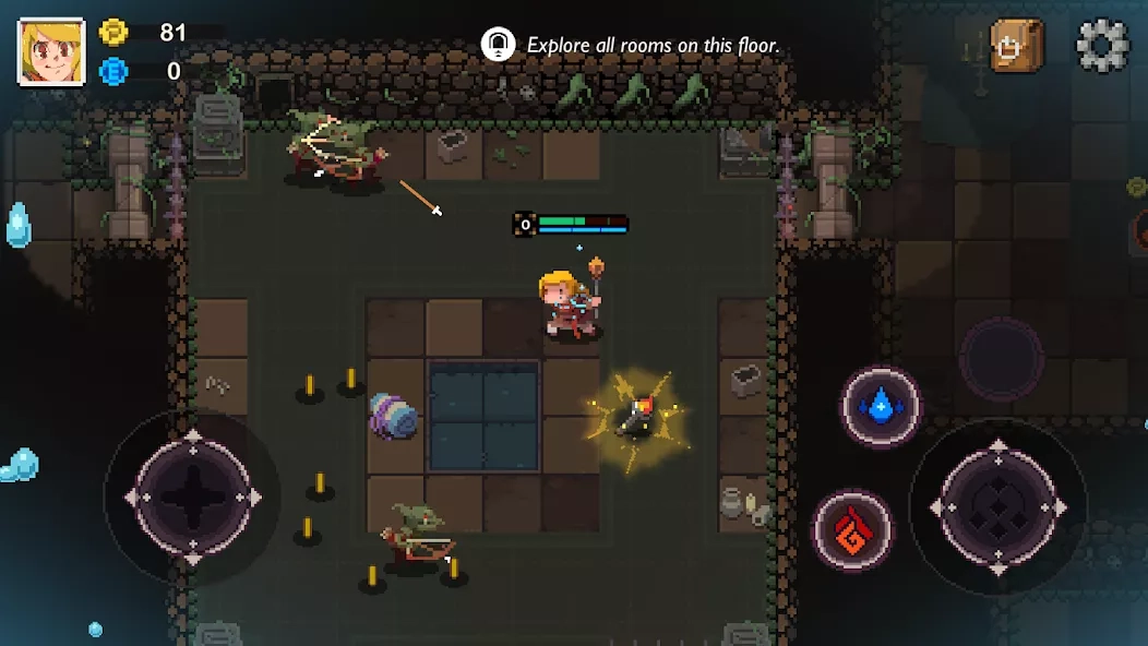 Скриншот Elemental Dungeon: Roguelike