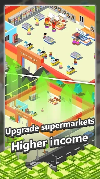 Скриншот Idle Market Street