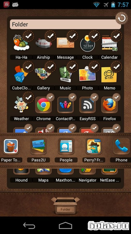 Скриншот TSF Launcher 3D Shell