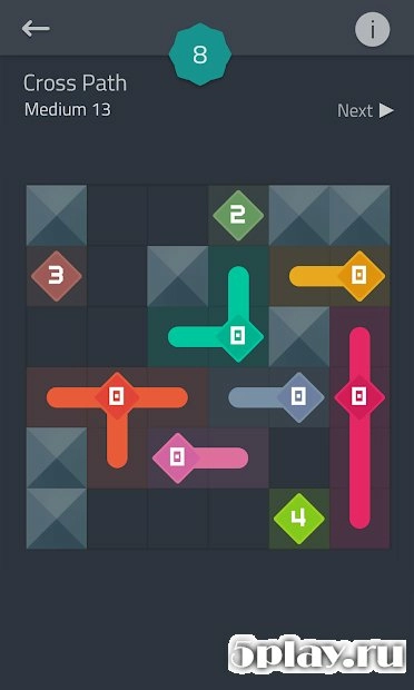 Скриншот Головоломка - Коллекция: Linedoku