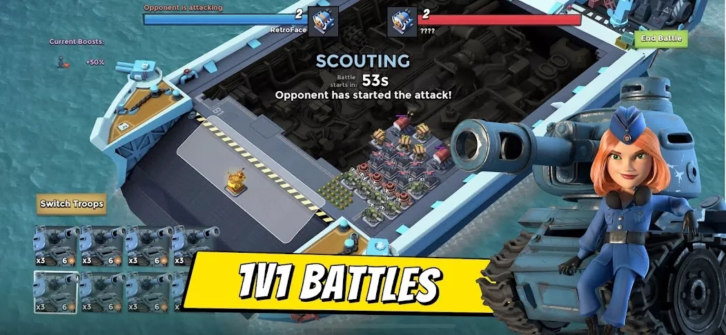 Скриншот Boom Beach