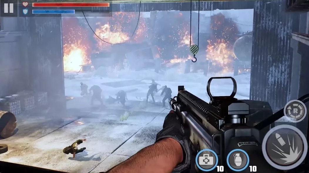 Скриншот Fire Apocalypse: Zombie Games