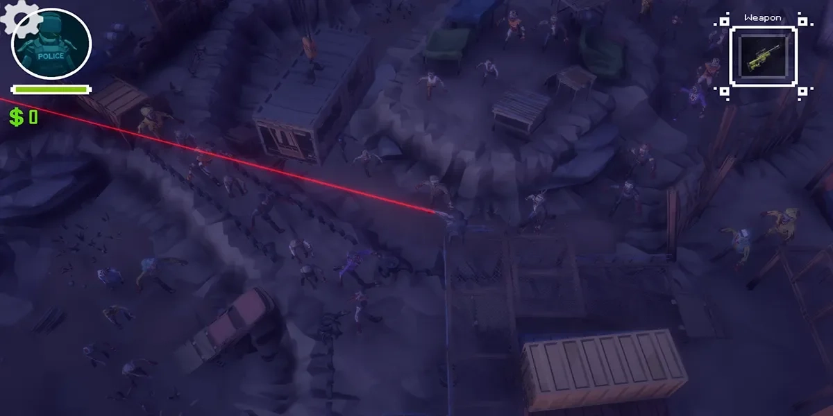 Скриншот Walking Dead Mad Horde:Endless TD Zombie Shooter