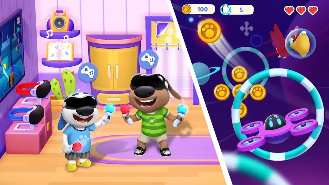 Скриншот My Talking Tom Friends 2