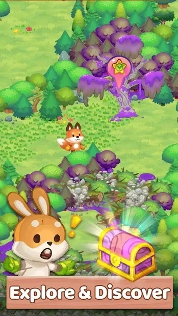 Скриншот Critter Coast: Merge Adventure