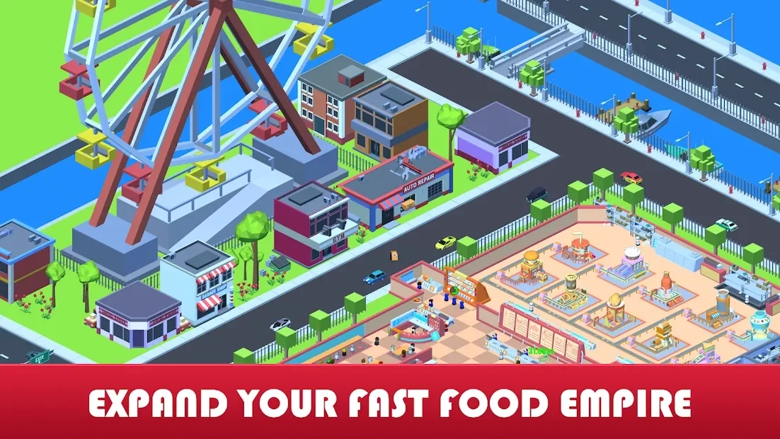 Скриншот Idle Fast Food Tycoon