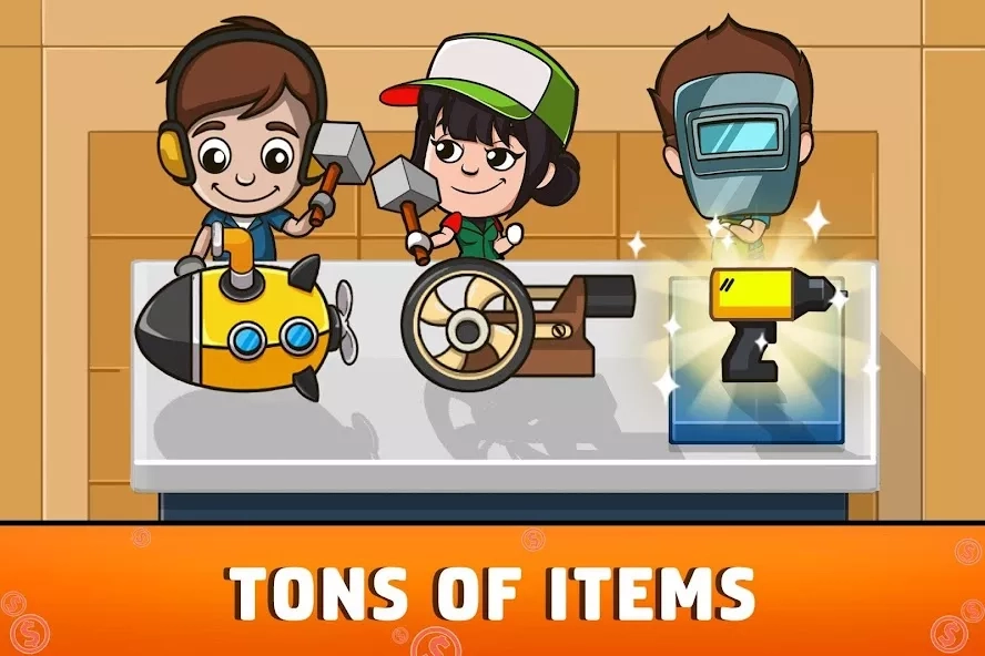 Скриншот Idle Factory Tycoon