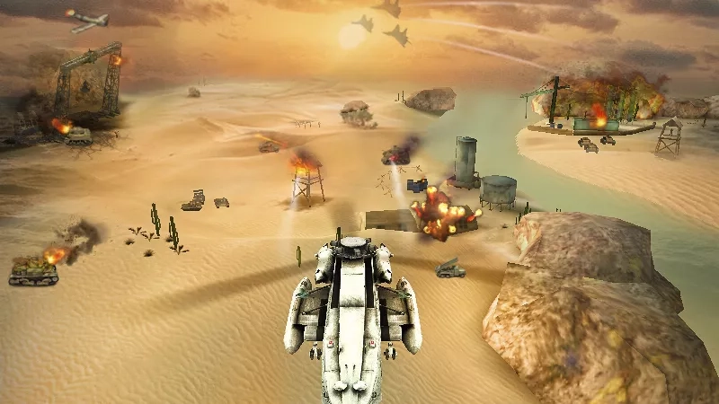 Скриншот Gunship Strike 3D