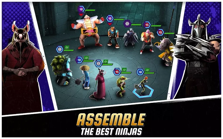 Скриншот Ninja Turtles: Legends