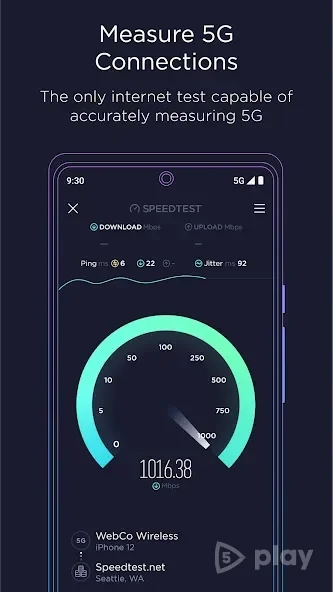 Скриншот Speedtest.net