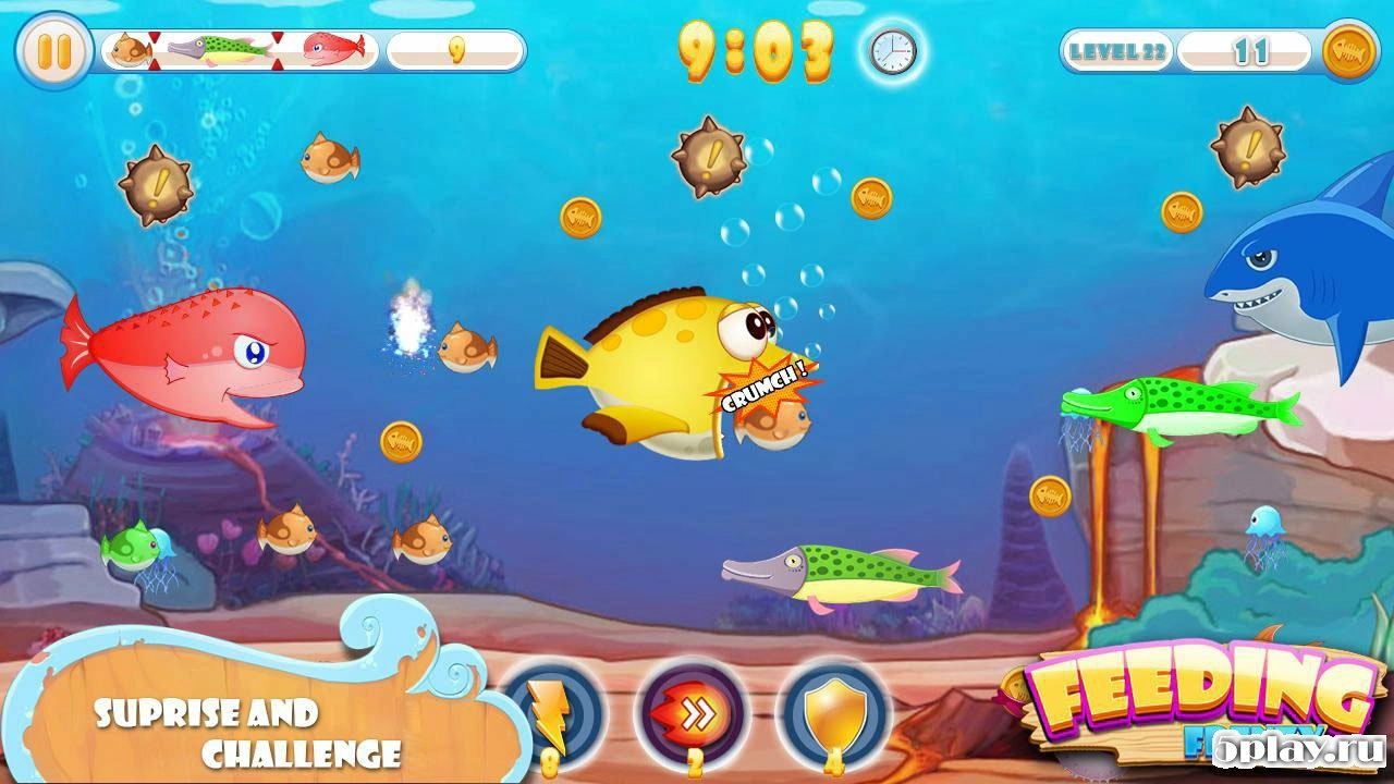 Скриншот Feeding Frenzy 3