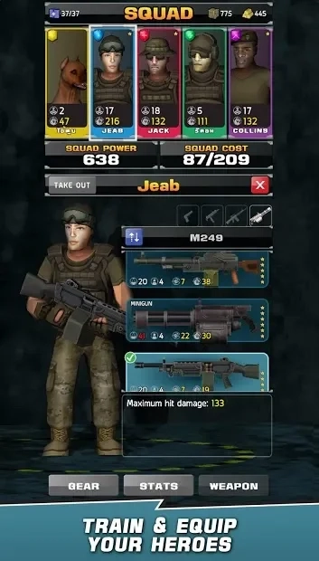 Скриншот VDV MATCH 3 RPG: ZOMBIES!