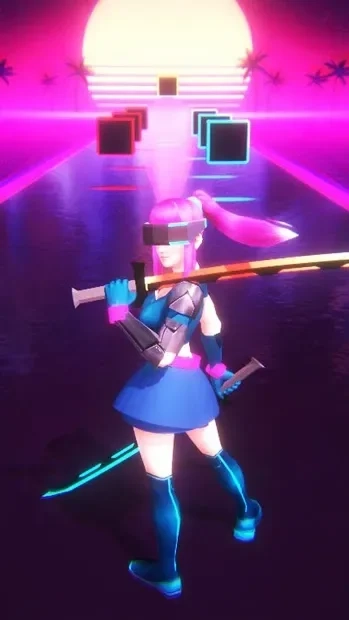 Скриншот Cyber Beat Ghost Slasher