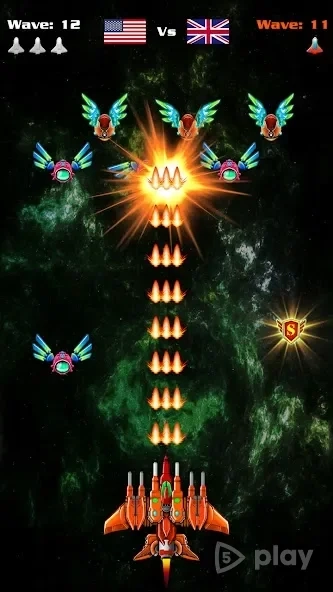 Скриншот Galaxy Attack: Alien Shooting