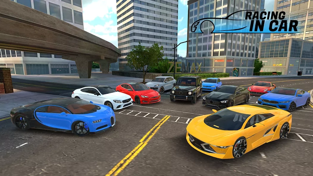 Скриншот Racing in Car 2023