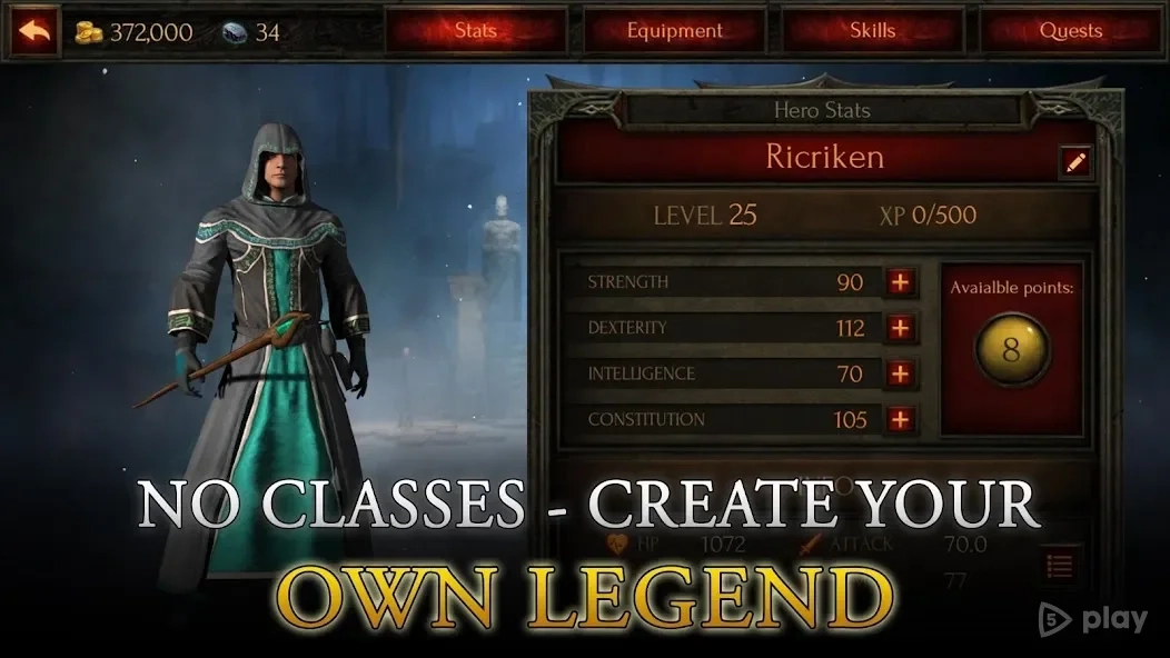 Скриншот Arcane Quest Legends - Offline RPG