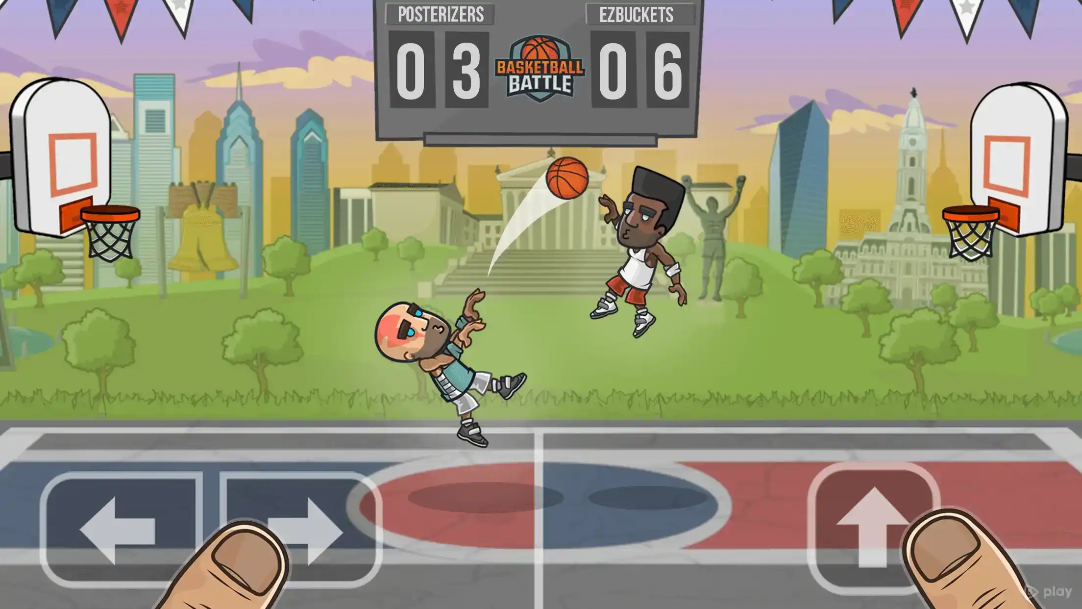 Скриншот Basketball Battle