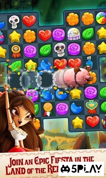 Скриншот Sugar Smash: Book of Life