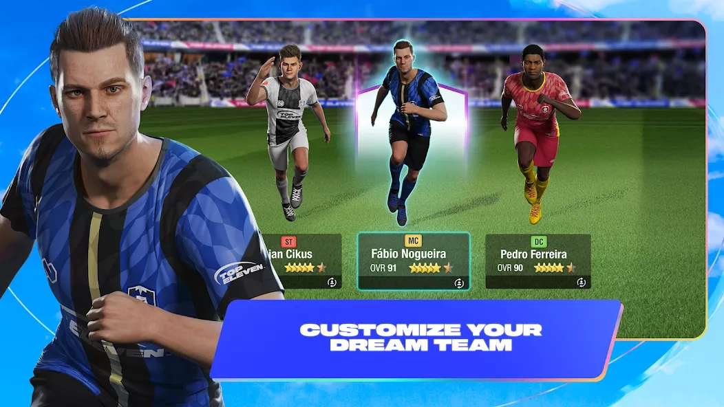 Скриншот Top Eleven Be a Soccer Manager
